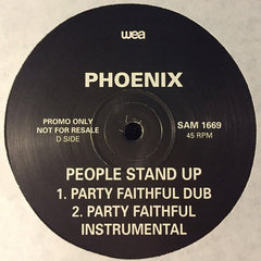 Phoenix (6) : People Stand Up (2x12", Promo)