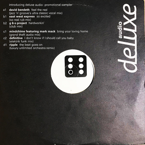 Various : Deluxe Audio: Promotional Sampler (2x12", Promo, Smplr)