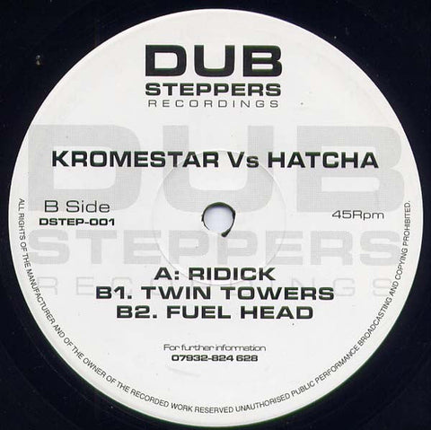 Kromestar Vs DJ Hatcha : The Twin Towers (12")