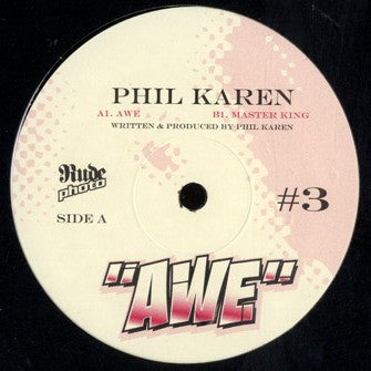 Phil Karen : Awe / Master King (12")