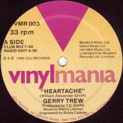 Gerry Trew : Heartache (12")