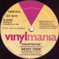 Gerry Trew : Heartache (12")