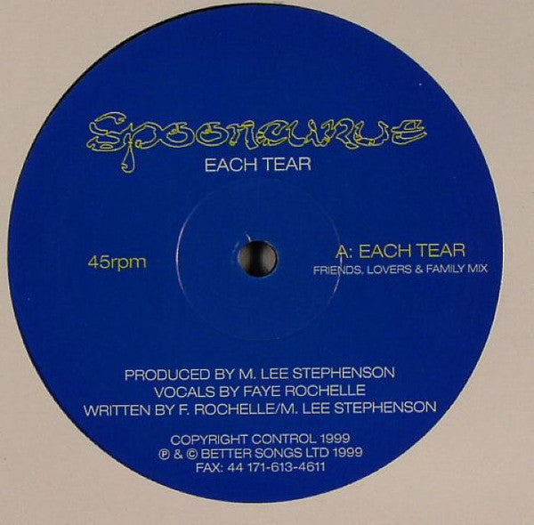 Spooncurve : Each Tear (12")