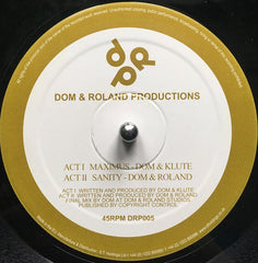 Dominic Angus Et Klute : Maximus (12")
