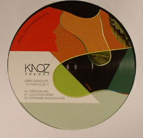 Kerri Chandler : Six Pianos 2017 (12")