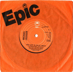 Michael Jackson : Don't Stop 'Til You Get Enough (7", Single, Pap)