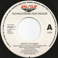 Technotronic Featuring Reggie : Move That Body (7", Single)