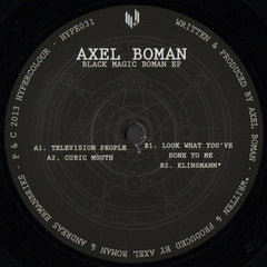 Axel Boman : Black Magic Boman EP (12", EP, RP)