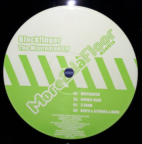 Blackfinger : The Mistreated EP (12", EP)
