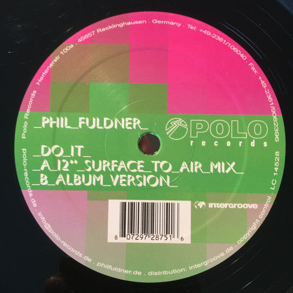 Phil Fuldner : Do It (12")