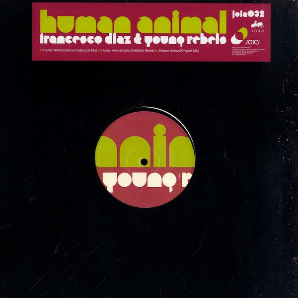Francesco Diaz & Young Rebels : Human Animal (12")