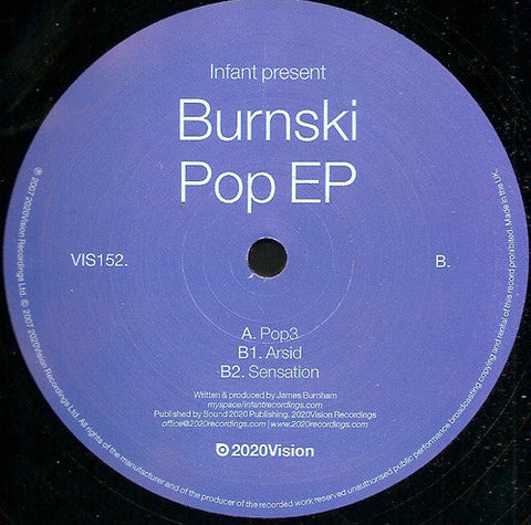 Burnski : Pop EP (12", EP)