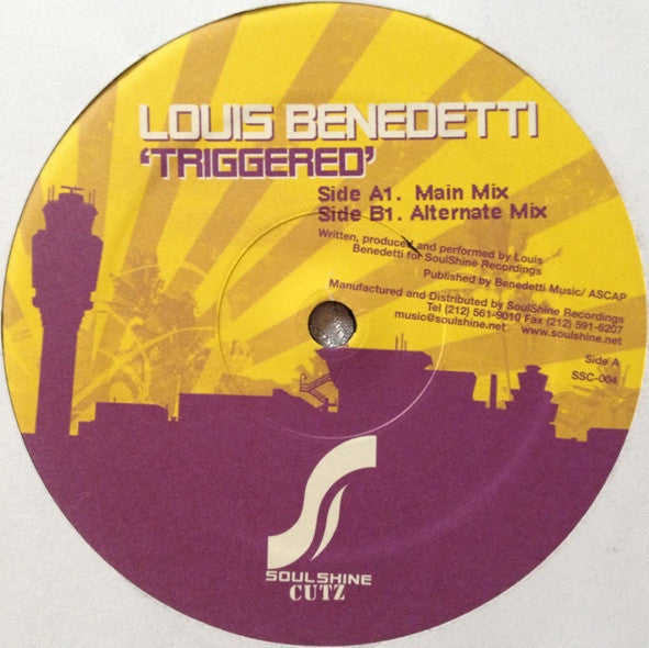 Louis Benedetti : Triggered (12")