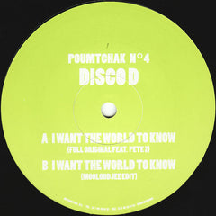 Disco D (3) : I Want The World To Know (12")