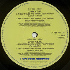 Gary Clail On-U Sound System* : These Things Are Worth Fighting For (12", Single)
