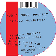 Audio Soul Project : Hello Scarlett (12", Blu)
