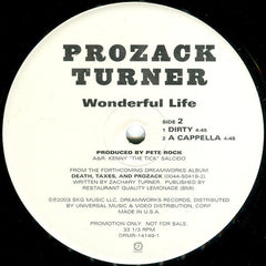 Prozack Turner : Wonderful Life (12", Promo)
