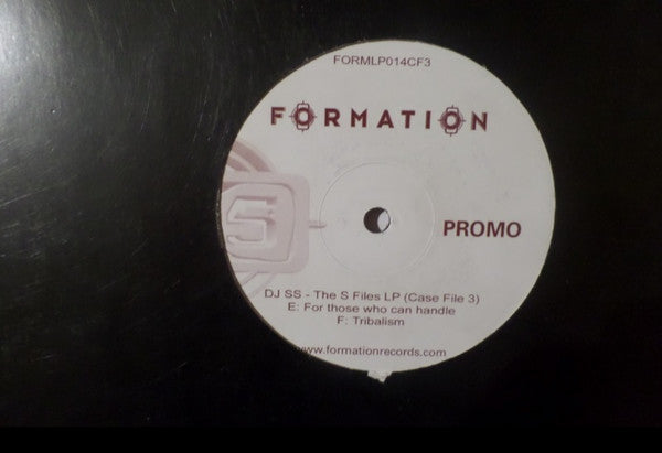 DJ SS : S Files (Case File 3) (12", Promo)