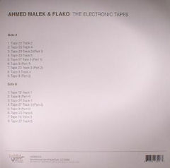 Ahmed Malek و Flako = Ahmed Malek & Flako : التسجيلات الإلكترونية = The Electronic Tapes  (LP, Album, Comp)