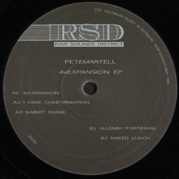 PeteMartell : 4xExpansion EP (12", EP)