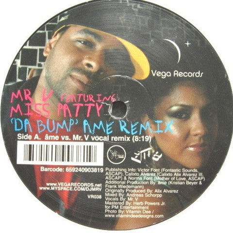 Mr. V (4) : Da Bump (Remixes) (12")