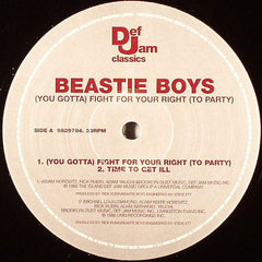 Beastie Boys : (You Gotta) Fight For Your Right (To Party) (12", RP)