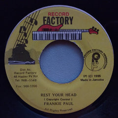 Frankie Paul : Rest Your Head (7", Single)