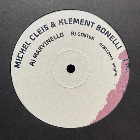Michel Cleis & Klement Bonelli ‎– Marvinello - Rebirth ‎– REBLTD009