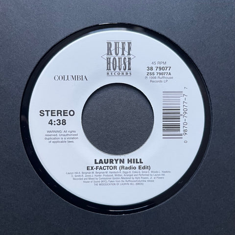 Lauryn Hill ‎– Ex-Factor / When It Hurts So Bad Ruffhouse Records ‎– 3879077