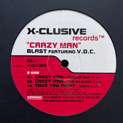 Blast Featuring VDC - Crazy Man XCLU008