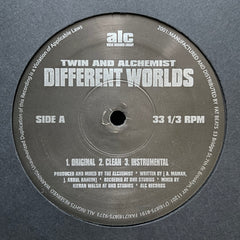 Twin Gambino And Alchemist - Different Worlds ALC005