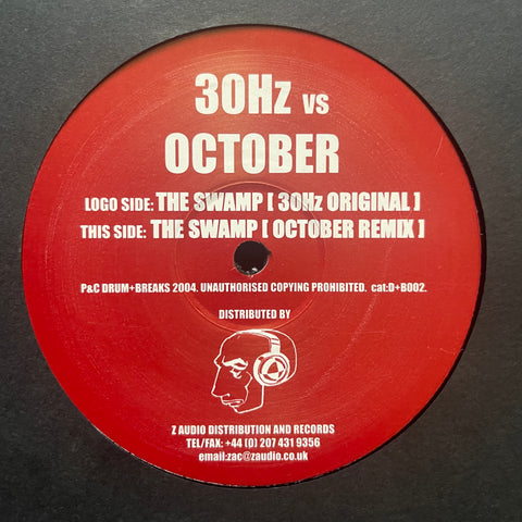 30Hz VS October - The Swamp DB002