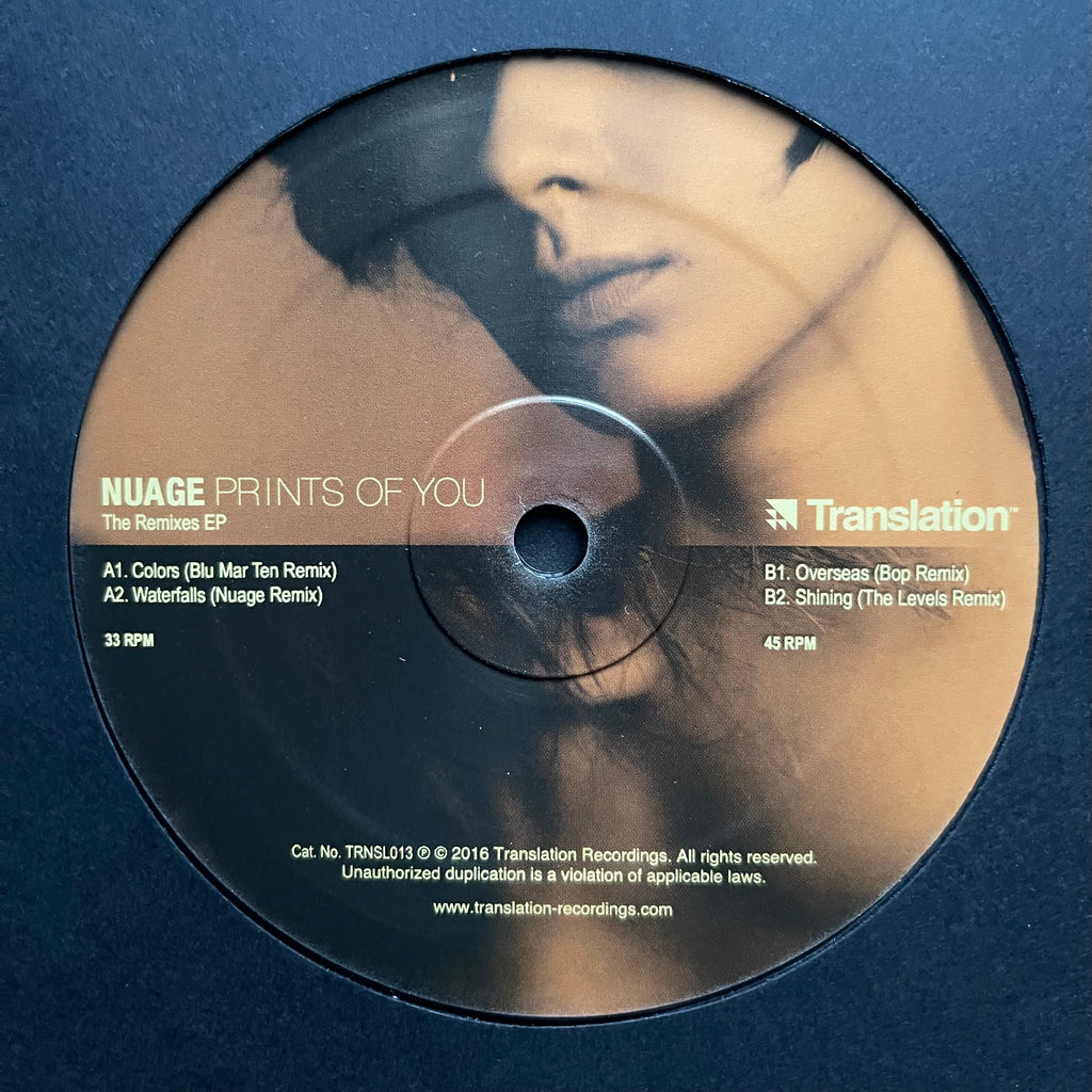 Nuage  - Prints Of You The Remixes EP TRNSL013