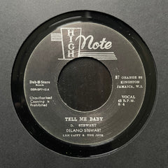 Winson Delano Stewart, Lynn Taitt & The Jets - Tell Me Baby / That's Life DSR-SP7-12