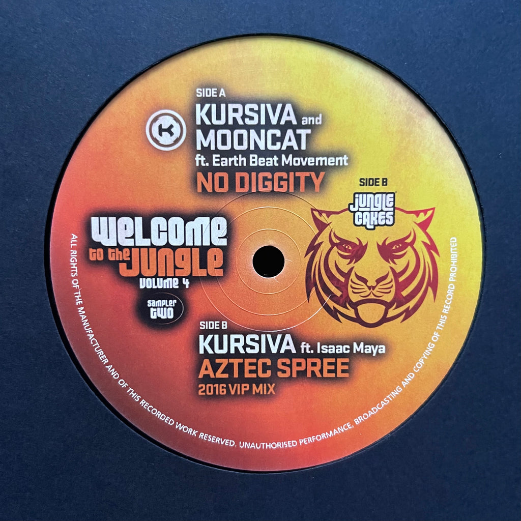 Kursiva And Mooncat / Kursiva ‎– Welcome To The Jungle Volume 4 - Jungle Cakes ‎– JC052