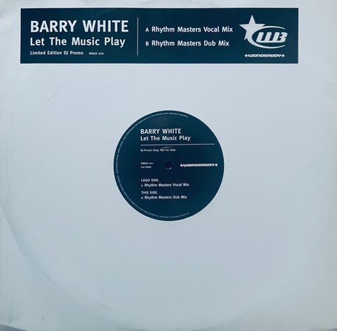 Barry White - Let The Music Play Wonderboy WBDJX020