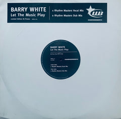 Barry White - Let The Music Play Wonderboy WBDJX020