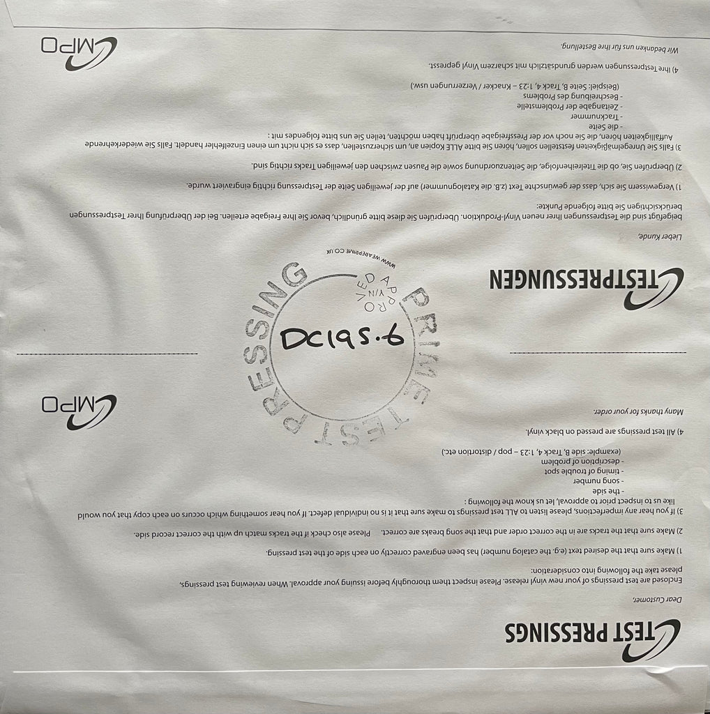 Various - A-Sides Vol.7 (Six Of Six) DC195.6 (12", TP, W/Lbl, Sta) (Mint (M))