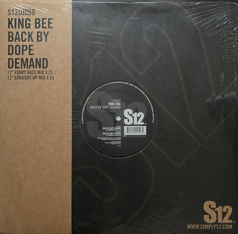 King Bee – Back By Dope Demand