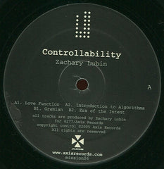 Zachary Lubin – Controllability