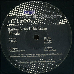 Matthew Burton & Nick Lawson : Playdo (12")