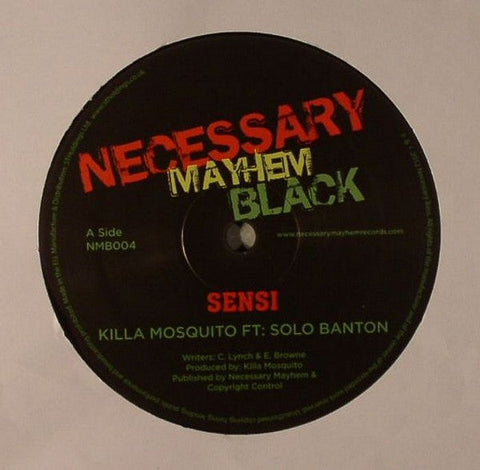 Killa Mosquito Ft: Solo Banton : Sensi / Brick Lane (12")