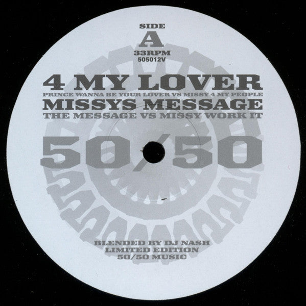 DJ Nash - 4 My Lover 50/50 Music – 505012V