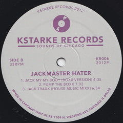 Jackmaster Hater : Lost Traxx (12")