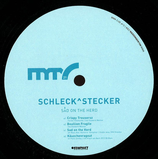 Schleck^Stecker : Sad On The Herd (12")