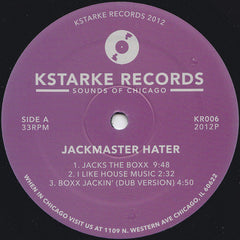 Jackmaster Hater : Lost Traxx (12")