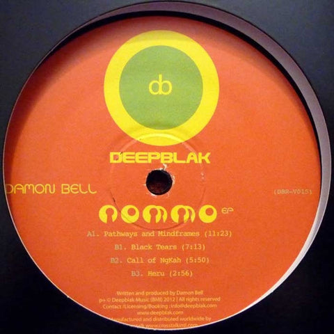 Damon Bell - Nommo EP DBR-V015 (12", EP) (Mint (M))