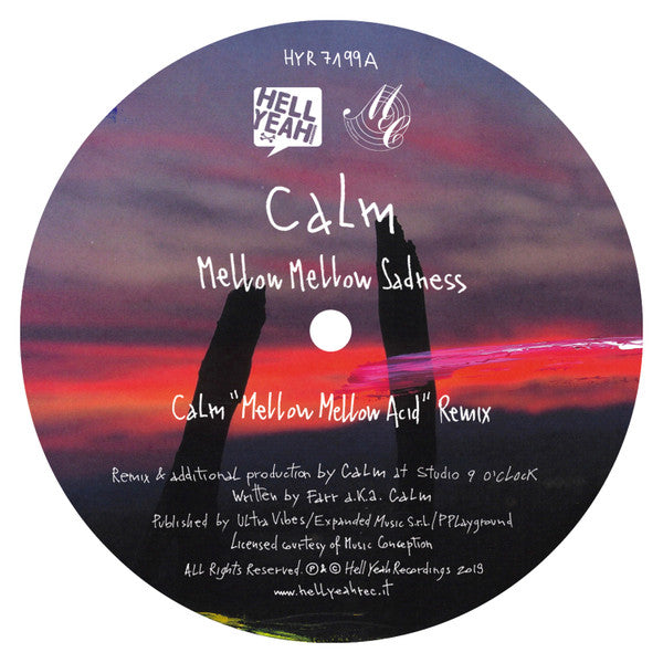 Calm ‎– By Your Side - Remixes Part 1  Hell Yeah Recordings ‎– HYR7199
