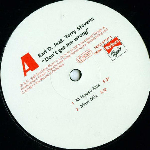 Earl D Feat Terry Stevens – Don't Get Me Wrong