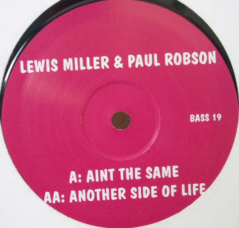 Lewis Miller & Paul Robson : Now That's What I Call Bass Volume 19 (12")